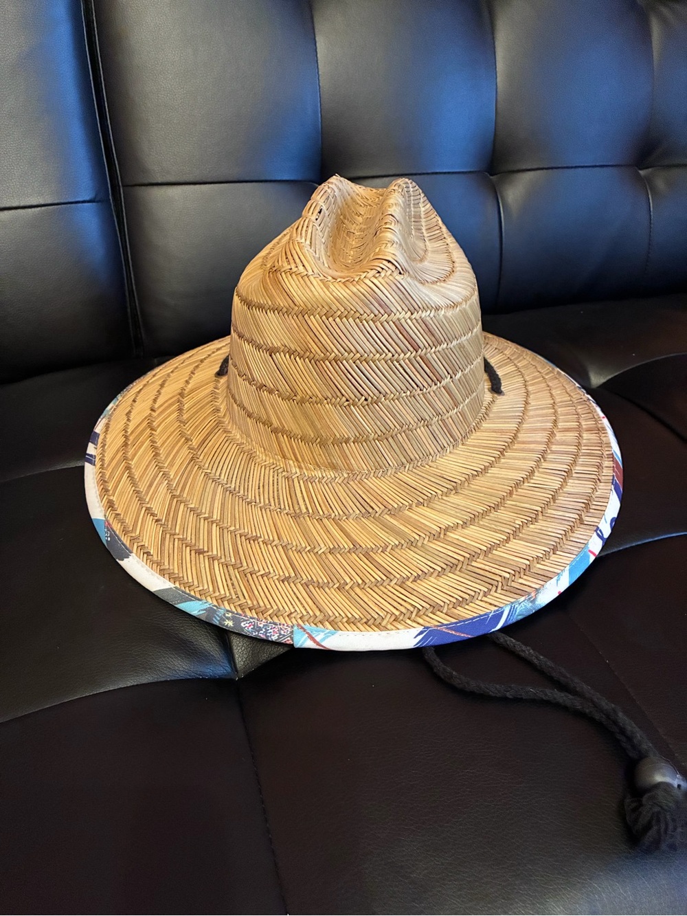 Los Angeles Dodgers Straw Sun Hat - Brown - Picture 5 of 5